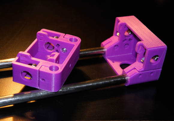 Каретки для 3D принтера на шарикоподшипниках