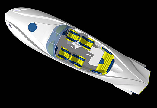 Дизайн палубы из стеклопластика для катера